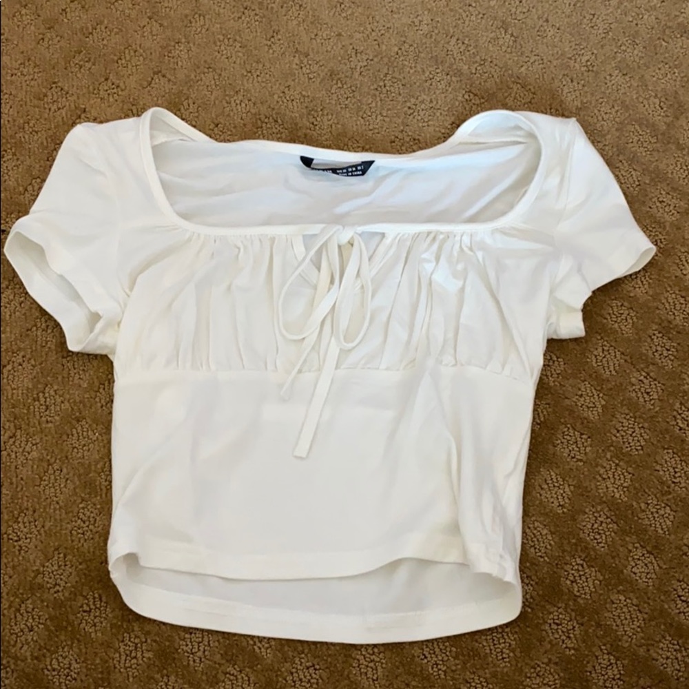 White Tied Shirt